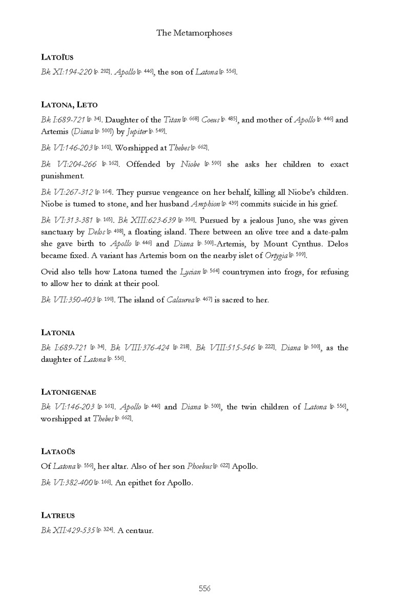 Ovid: The Metamorphoses - Page 556